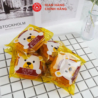  Thùng 30 gói bánh gấu ruốc chà bông Đài Loan 