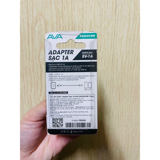 Củ sạc AVA ADAPTER SẠC 1A