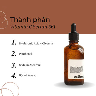 [CÔNG TY + FULL VAT] Tinh Chất Vitamin C 561 ESTHEMAX 100mL