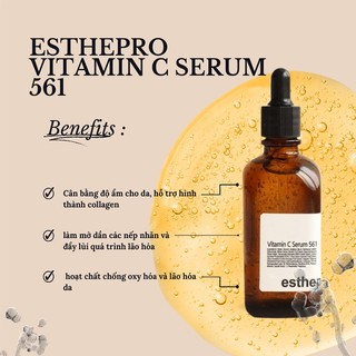 [CÔNG TY + FULL VAT] Tinh Chất Vitamin C 561 ESTHEMAX 100mL