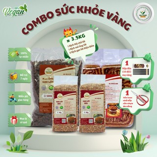 [COMBO SỨC KHỎE VÀNG]100% tự nhiên thơm ngon mềm dẻo  Eatclean hỗ trợ giảm cân hiệu quả - 1Kg