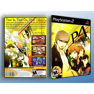 Đĩa game Shin Megami Tensei - Persona 4 cho máy game PS2