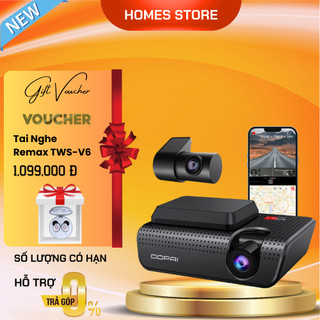 Camera hành trình ddpai x5 pro - giám sát từ xa - độ phân giải 4k - bảo hành 12 tháng