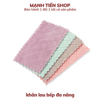 Khăn vệ sinh, khăn lau bếp đa năng set 10 cái mềm mại thấm hút tốt