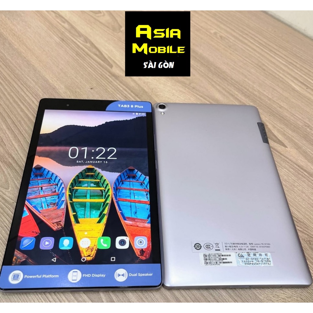 Máy Tính Bảng Lenovo Tab 3 8 Plus 8703N/X (Chip 625 - Chơi Tốt Các Loại Games) | BigBuy360 - bigbuy360.vn
