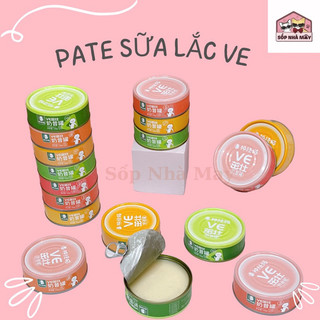 Lon lẻ pate sữa lắc ve bổ dưỡng, thơm ngon lon 100g