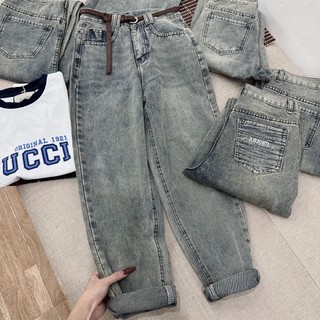 Quần baggy jeans ống rộng