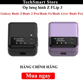 Ốp lưng hình zflip 3 samsung galaxy buds 2 pro/buds pro/buds2/buds live