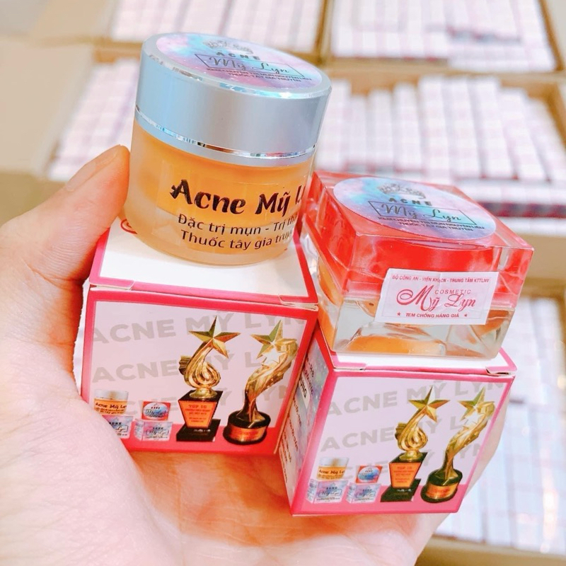KEM CHẤM MỤN ACNE MỸ LYN MỜ THÂM CHÍNH HÃNG (HỦ 5GRAM-10GRAM)