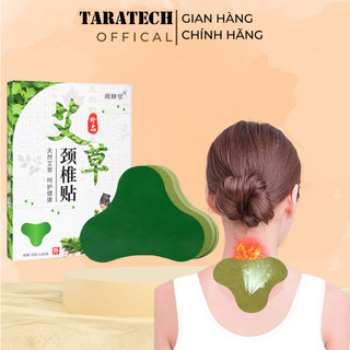 Miếng Dán Ngải Cứu Hộp 12 Miếng Giảm Đau Vai Gáy Hiệu Quả Nhất Thải Độc An Toàn Cho Sức Khỏe TR TARAA