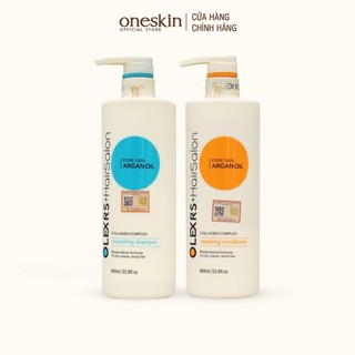 Dầu gội xả Olexrs Hair Salon 960ml, phục hồi, chống rụng kích mọc tóc