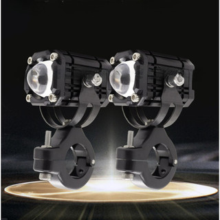 Đèn trợ sáng bi cầu mini w2, 4 chế độ - tích hợp auto passing bản mới nhất