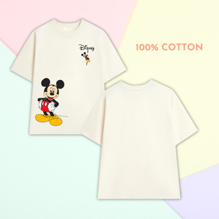 [Cotton 100%] Áo Thun Mickey Disney Oversize Định Lương Vải 260 GSM Cao Cấp Có Kèm Hộp - Thương Hiệu AZILA  AC359