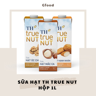  TH True Nut Sữa Hạt  Hạnh Nhân Óc Chó Mắc Ca  Hộp 1L 