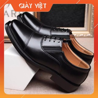 Giày tây nam da mềm, đế cao, đã khâu đế, size từ 38 đến 43 phong cách lịch lãm GV414GD