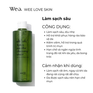 NƯỚC TẨY TRANG LÀM SẠCH SÂU OH OH