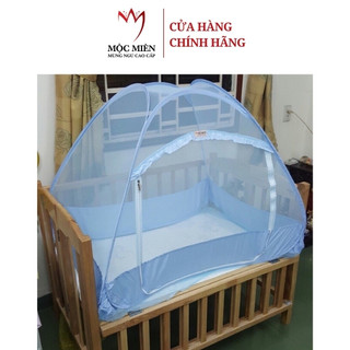 Màn Chụp Cho Bé 2 Tháng Mộc Miên Có Cửa Gấp Gọn