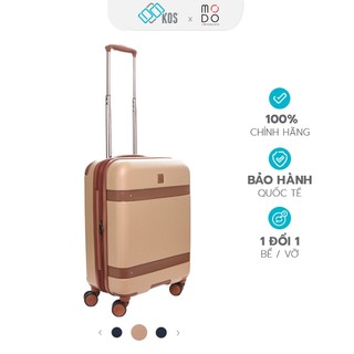 Vali du lịch modo by roncato charm, size 20 inch, thương hiệu ý, bảo hành 2 năm, 1 đổi 1 bể vỡ