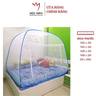 [1 CỬA/ 3 CỬA] Mùng chụp đỉnh rộng Mộc Miên Loại 1