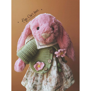Áo khoác phụ kiện cho Jellycat, búp bê, thú nhồi bô