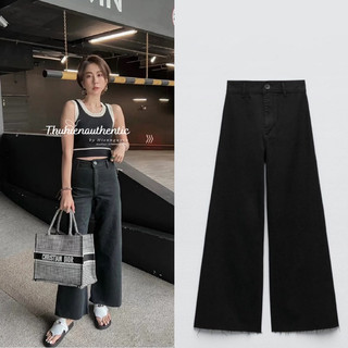 Quần jean lưng cao zara 8246/270/800 marine co giãn màu đen