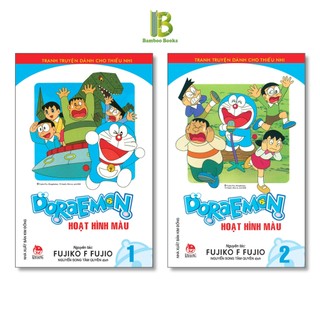 Truyện - doraemon hoạt hình màu - chọn lẻ 2 tập - fujiko fujio - kim đồng
