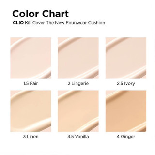 Phấn Nước Clio Kill Cover Glow Fitting / GLOW MESH / HIGH GLOW Cushion