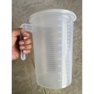 Ca Đong Nhựa 5000ml Có Vạch Chia