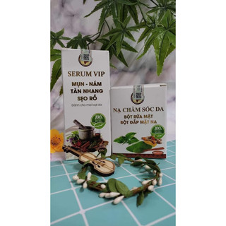Serrum Vip đông Y Hoài Nguyễn và nạ chăm sóc da mặt