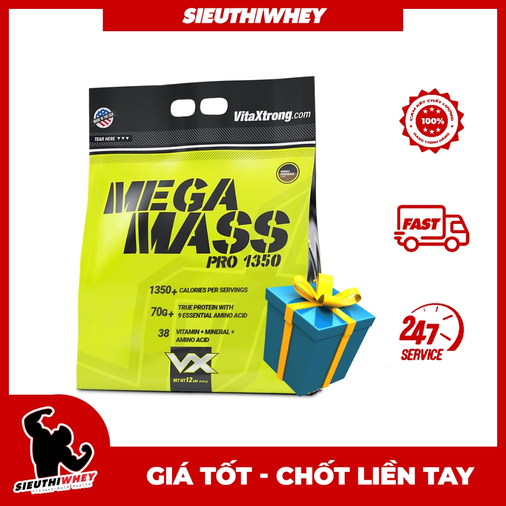 Sữa Tăng Cân MEGA MASS XTREME 5,4kg