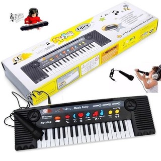 Đàn organ mq3700 có mic cho bé. đồ chơi - đàn organ mq 3700 có tặng kèm mic cho bé - quà tặng cho bé