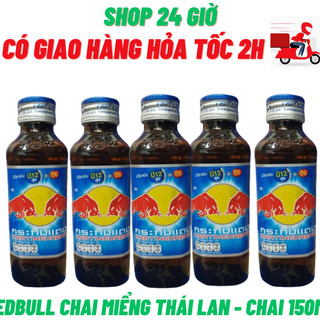 Redbull chai nhập khẩu thái lan mẫu mới - chai 150 ml