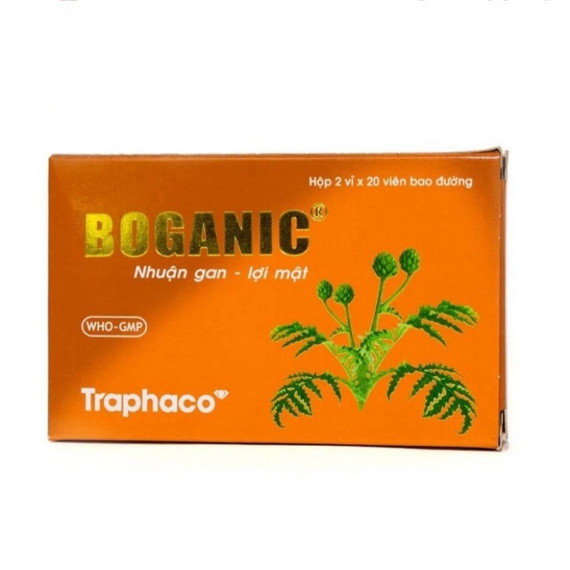 Boganic forte viên nang mềm hỗ trợ mát gan, thanh nhiệt