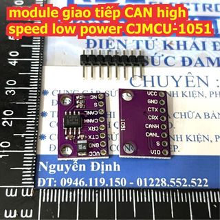 Module giao tiếp CAN high speed low power CJMCU-1051 TJA1051 kde3154