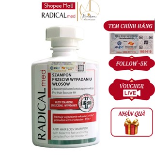 Dầu gội Radical Med Anti - Hair Loss Shampoo làm sạch gàu, giảm ngứa và ngăn ngừa rụng tóc