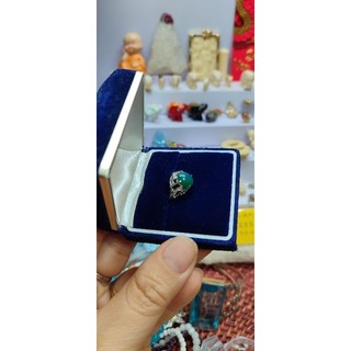 Nhẫn thạch anh xanh