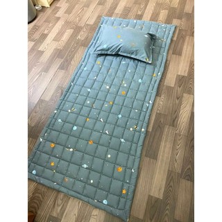 Nệm văn phòng gấp gọn size 90x2m topeer mỏng- nệm ngủ văn phòng tấm trải ngửa trưa gấp gọn đa năng