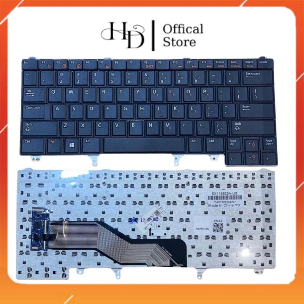 Bàn Phím Laptop Dell Latitude E6420 E5420 E5430 E6320 E6330 E6430 E5430 E6440 New 100%