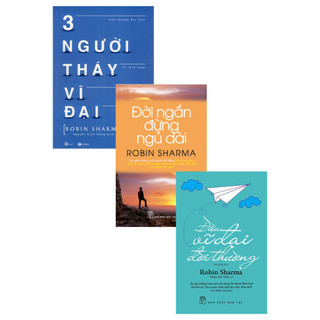 Sách - combo đời ngắn đừng ngủ dài + điều vĩ đại đời thường + ba người thầy vĩ đại - nxb trẻ