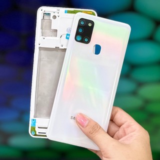 Vỏ bộ Samsung A21s (Kính camera , khai sím , sườn , lưng)