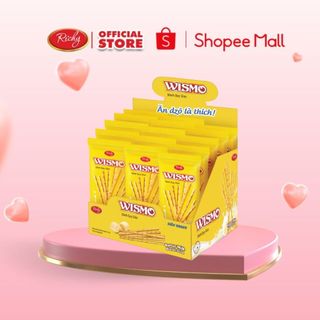 Bánh que bơ sữa Wismo Richy hộp 720g (24 gói/ hộp)