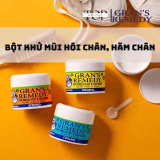 Bột Khử Mùi Hôi Làm Mát Chân Gran's Remedy 50g Của Úc