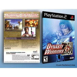 Đĩa game Dynasty Warriors 6 cho máy game PS2