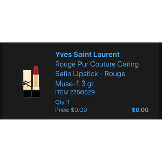 (Mini) Son Ysl Rouge Muse 1.3g (đủ bill)