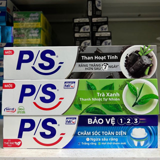 kem đánh răng ps bảo vệ 123 giúp làm trắng răng 180g