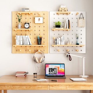 [có HOẢ TỐC] Bảng lỗ PEGBOARD, giá treo tường để đồ dùng, treo tranh ảnh, móc khoá decor phòng cực xinh GP295