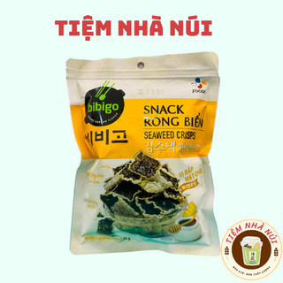 Snack rong biển vị bắp mật ong, vị phomai bắp bibigo 25gr