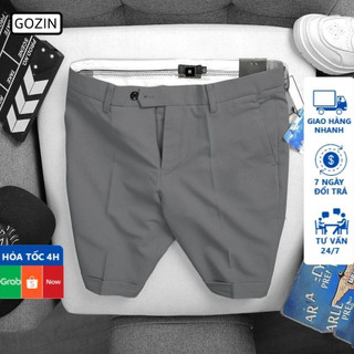 Quần short tây nam GOZIN kiểu dáng trẻ trung năng động, thoáng mát co dãn nhẹ -JA04