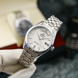 Đồng hồ nam cơ orient daydate máy automatic - thiết kế sang trọng