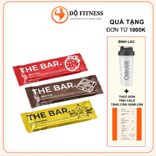 Thanh PROTEIN BAR THE BAR Ostrovit - Bữa ăn phụ hoàn hảo, tiện lợi, ăn kiêng, hương vị tuyệt vời, chính hãng 100% Ba Lan